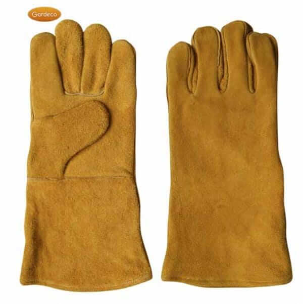 Perfect Patio Pair of Fire Gloves - Suede with inner lining of protective material