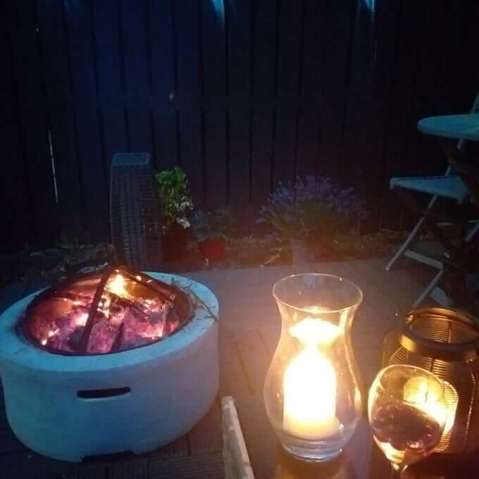 Perfect Patio UK Cylinder Fire Pit